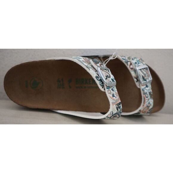 Birkenstock WMN EU 41 US 10-10.5 Paisley LT Rose Sydney Vegan Birko-Flor Sandals - Picture 5 of 11